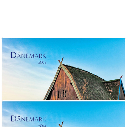 Dänemark - Wandkalender 2024 - 50 x 35 cm - CASARES fine art EDITION