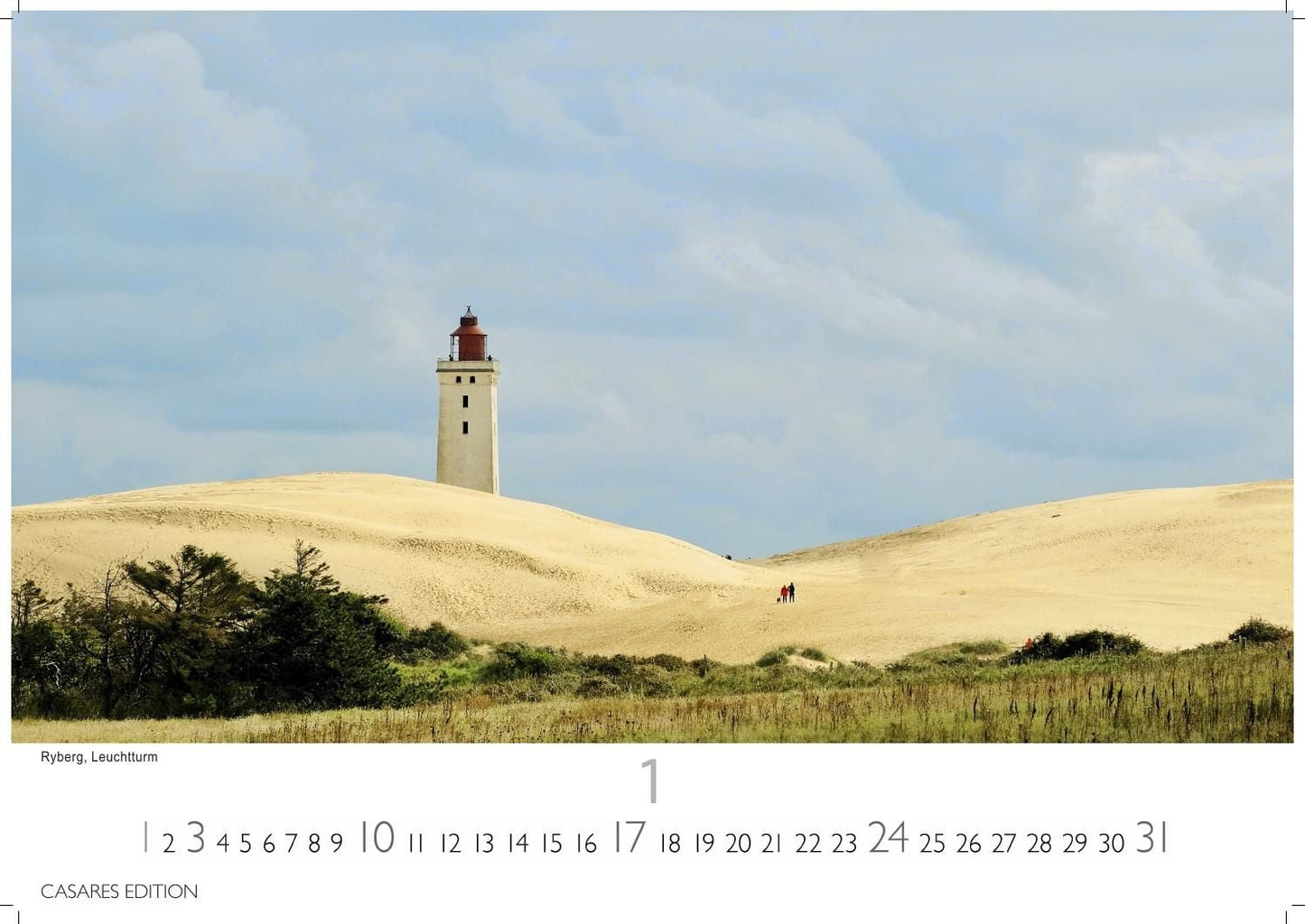 Dänemark - Wandkalender 2027 - 50 x 35 cm - CASARES fine art EDITION