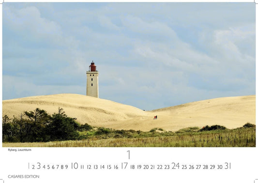 Dänemark - Wandkalender 2027 - 50 x 35 cm - CASARES fine art EDITION
