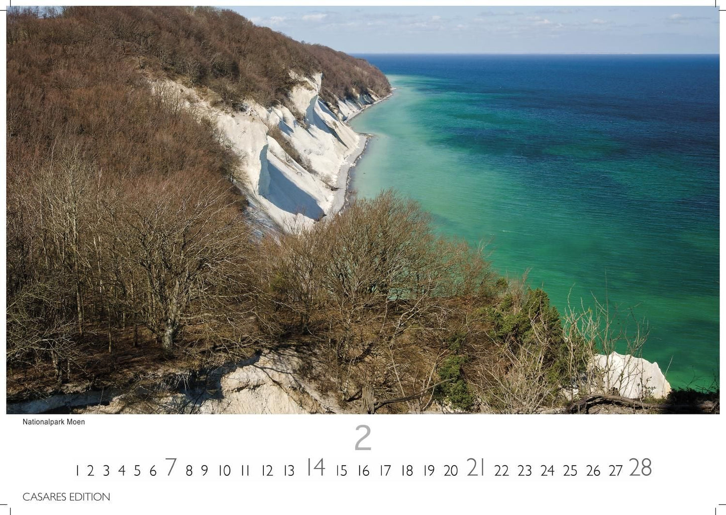 Dänemark - Wandkalender 2027 - 50 x 35 cm - CASARES fine art EDITION