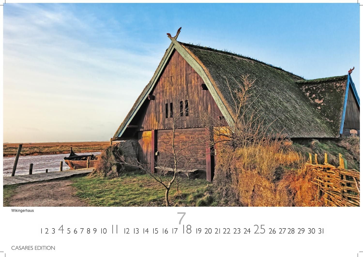 Dänemark - Wandkalender 2027 - 50 x 35 cm - CASARES fine art EDITION