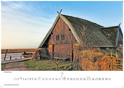 Dänemark - Wandkalender 2027 - 50 x 35 cm - CASARES fine art EDITION