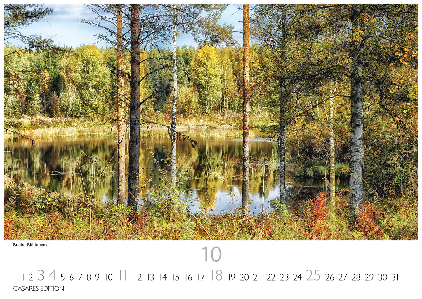Finland - Wall Calendar 2026 - 50 x 36 cm - CASARES fine art EDITION