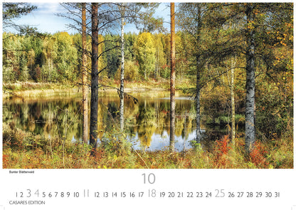 Finland - Wall Calendar 2026 - 50 x 36 cm - CASARES fine art EDITION