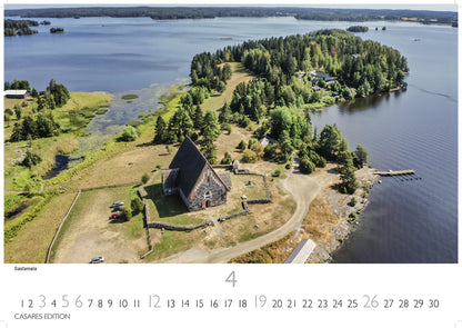 Finland - Wall Calendar 2026 - 50 x 36 cm - CASARES fine art EDITION