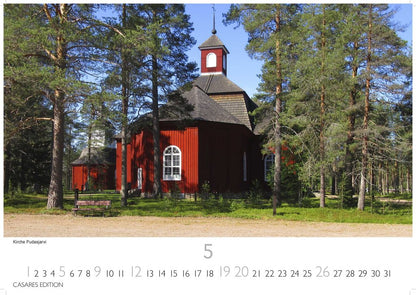 Finnland - Wandkalender 2024 - 50 x 35 cm - CASARES fine art EDITION