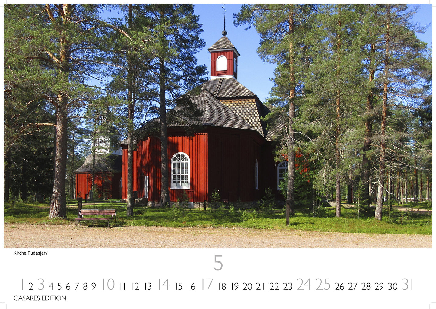 Finland - Wall Calendar 2026 - 50 x 36 cm - CASARES fine art EDITION