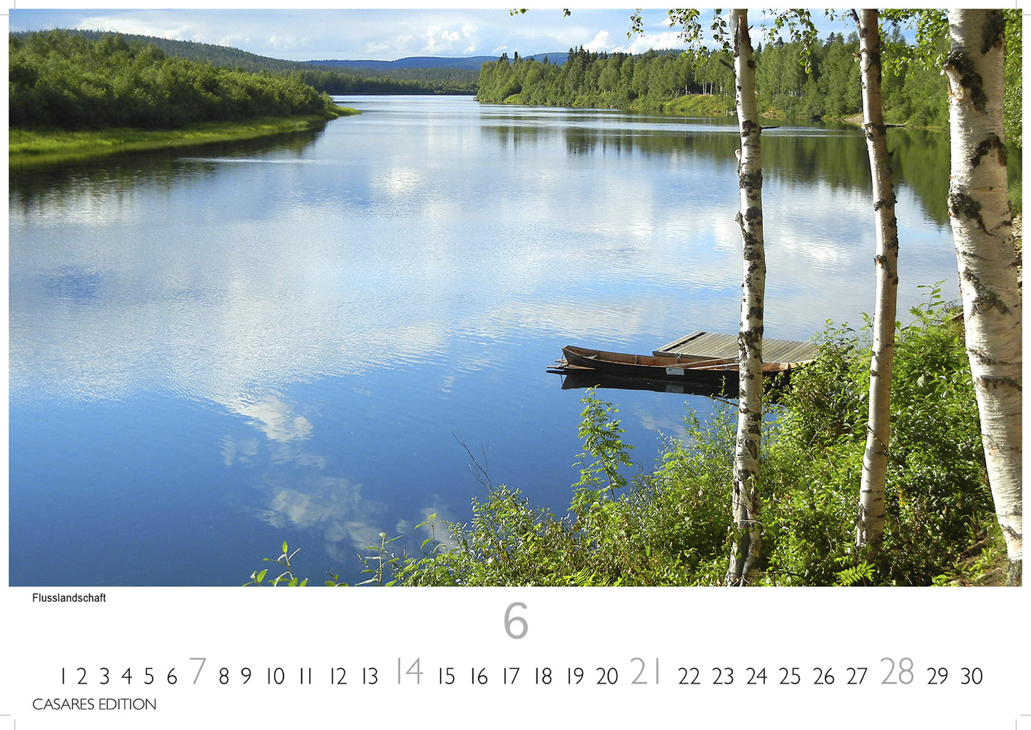 Finland - Wall Calendar 2026 - 50 x 36 cm - CASARES fine art EDITION
