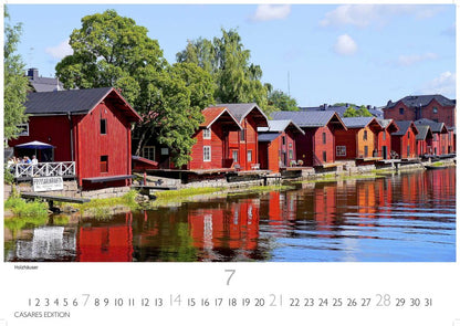 Finnland - Wandkalender 2024 - 50 x 35 cm - CASARES fine art EDITION