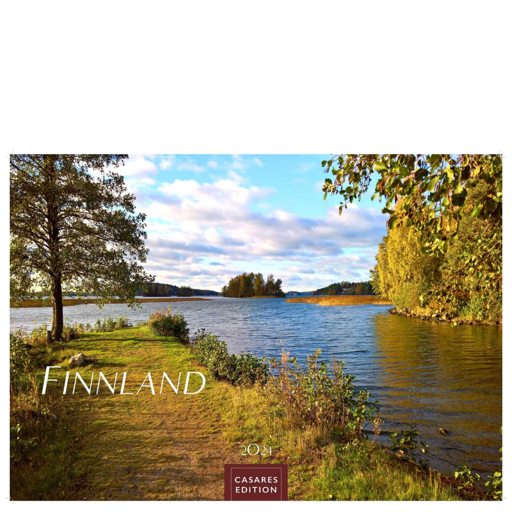 Finnland - Wandkalender 2024 - 50 x 35 cm - CASARES fine art EDITION