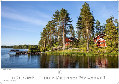 Finnland - Wandkalender 2027 - 50 x 35 cm - CASARES fine art EDITION