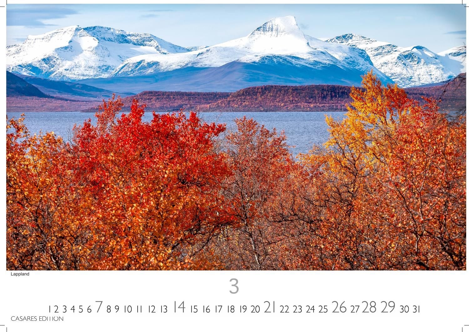 Finnland - Wandkalender 2027 - 50 x 35 cm - CASARES fine art EDITION