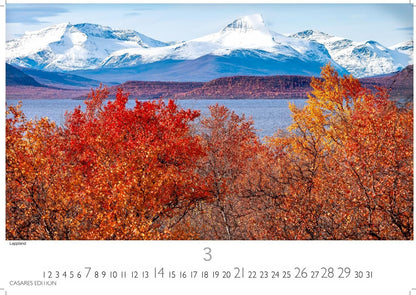 Finnland - Wandkalender 2027 - 50 x 35 cm - CASARES fine art EDITION