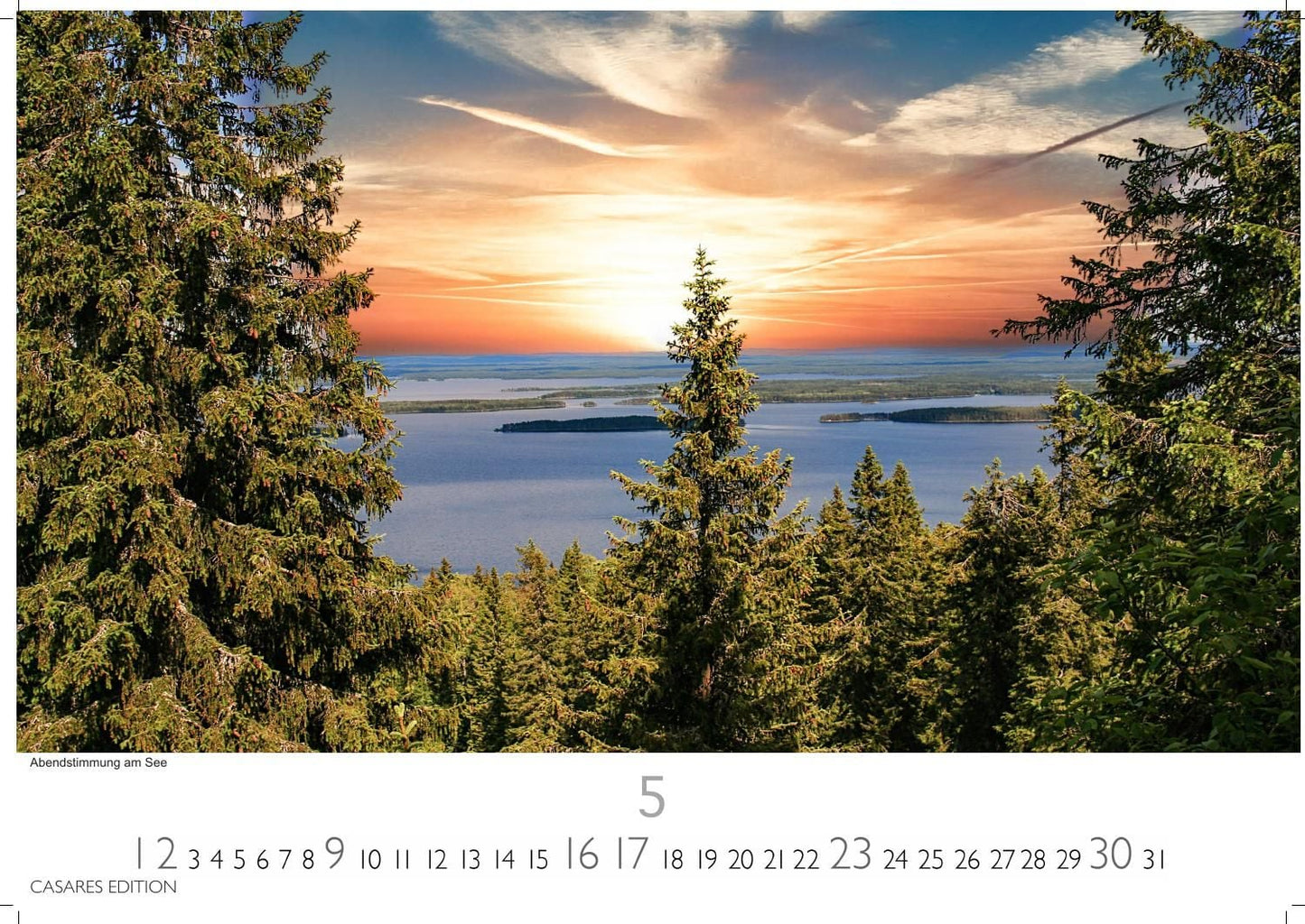 Finnland - Wandkalender 2027 - 50 x 35 cm - CASARES fine art EDITION