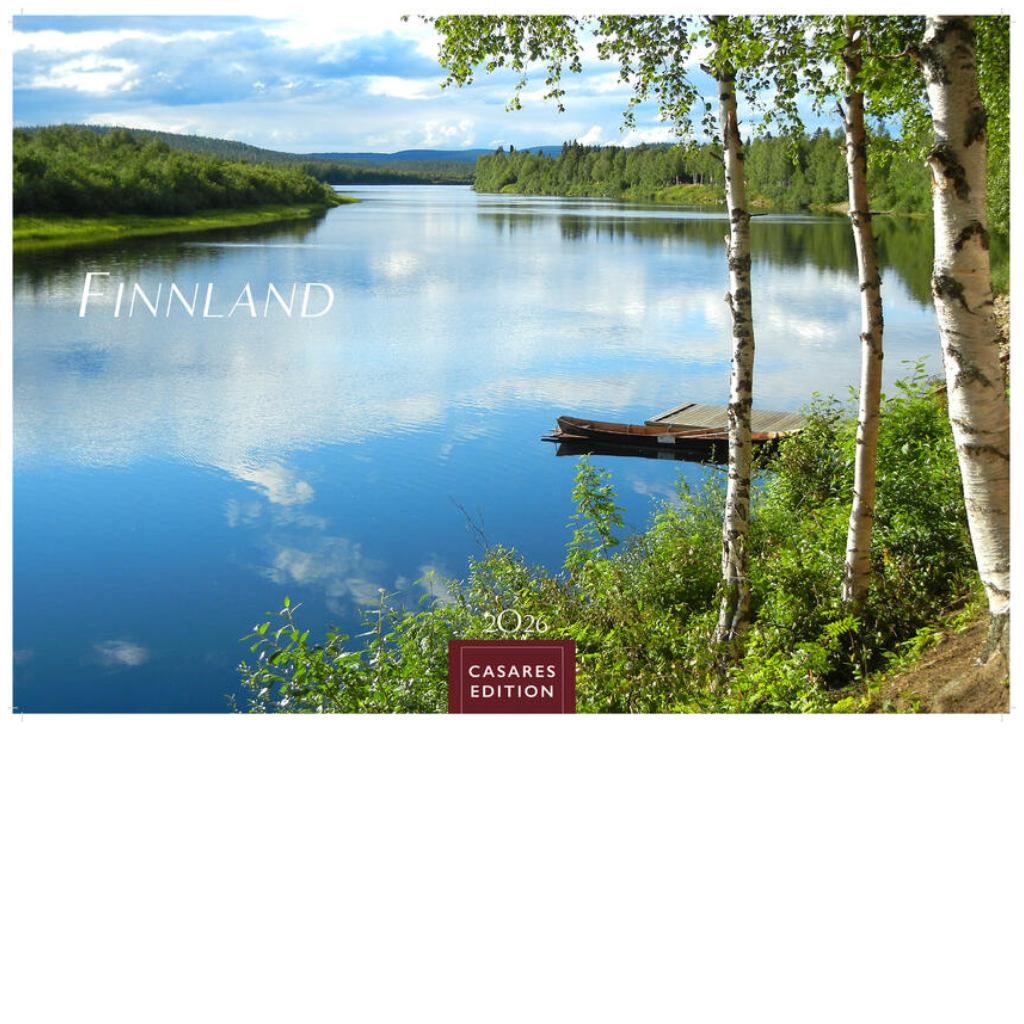 Finland - Wall Calendar 2026 - 50 x 36 cm - CASARES fine art EDITION