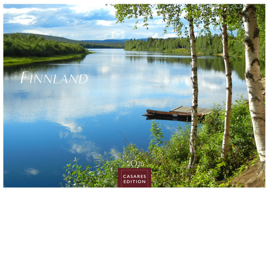 Finnland - Wandkalender 2026 - 50 x 36 cm - CASARES fine art EDITION