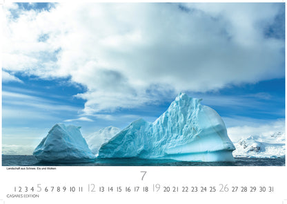 Grönland - Wandkalender 2026 - 50 x 35 cm - CASARES fine art EDITION