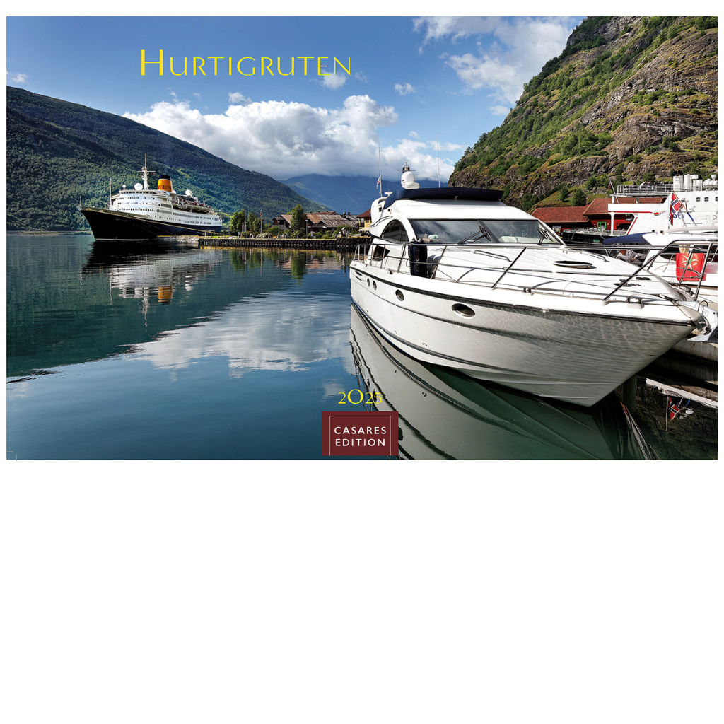 Hurtigruten - Wandkalender 2025 - 50 x 35 cm - CASARES fine art EDITION