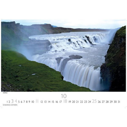 Island - Wandkalender 2026 - 50 x 36 cm / 24 x 35 cm - CASARES fine art EDITION