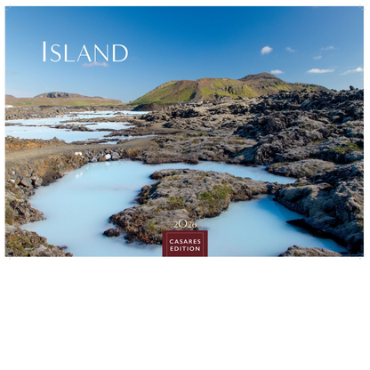 Island - Wandkalender 2026 - 50 x 36 cm / 24 x 35 cm - CASARES fine art EDITION