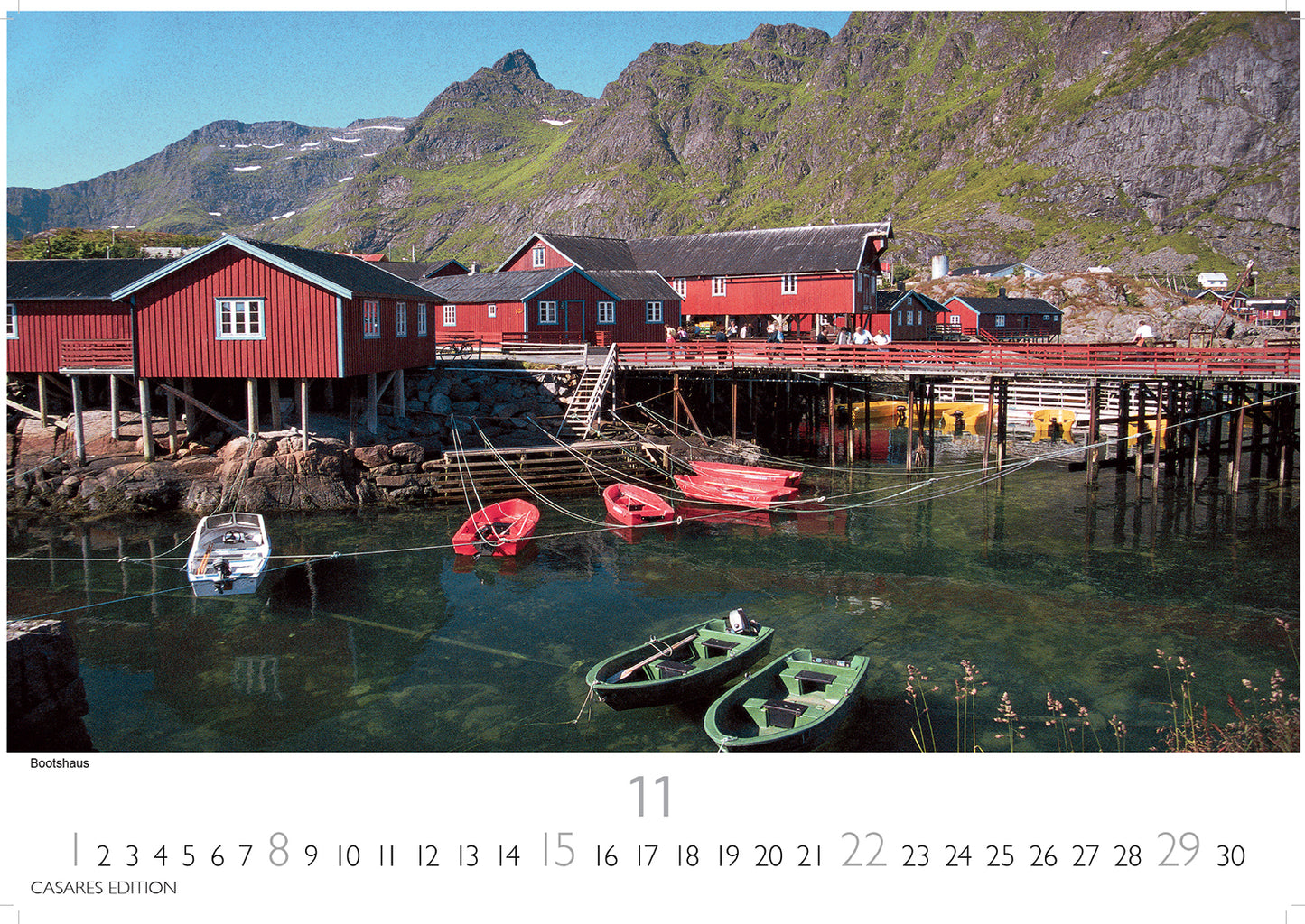 Norway - Wall Calendar 2026 - 50 x 36 cm - CASARES fine art EDITION