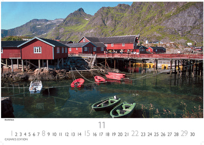 Norway - Wall Calendar 2026 - 50 x 36 cm - CASARES fine art EDITION