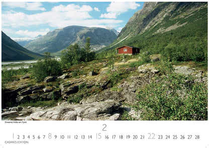 Norway - Wall Calendar 2026 - 50 x 36 cm - CASARES fine art EDITION