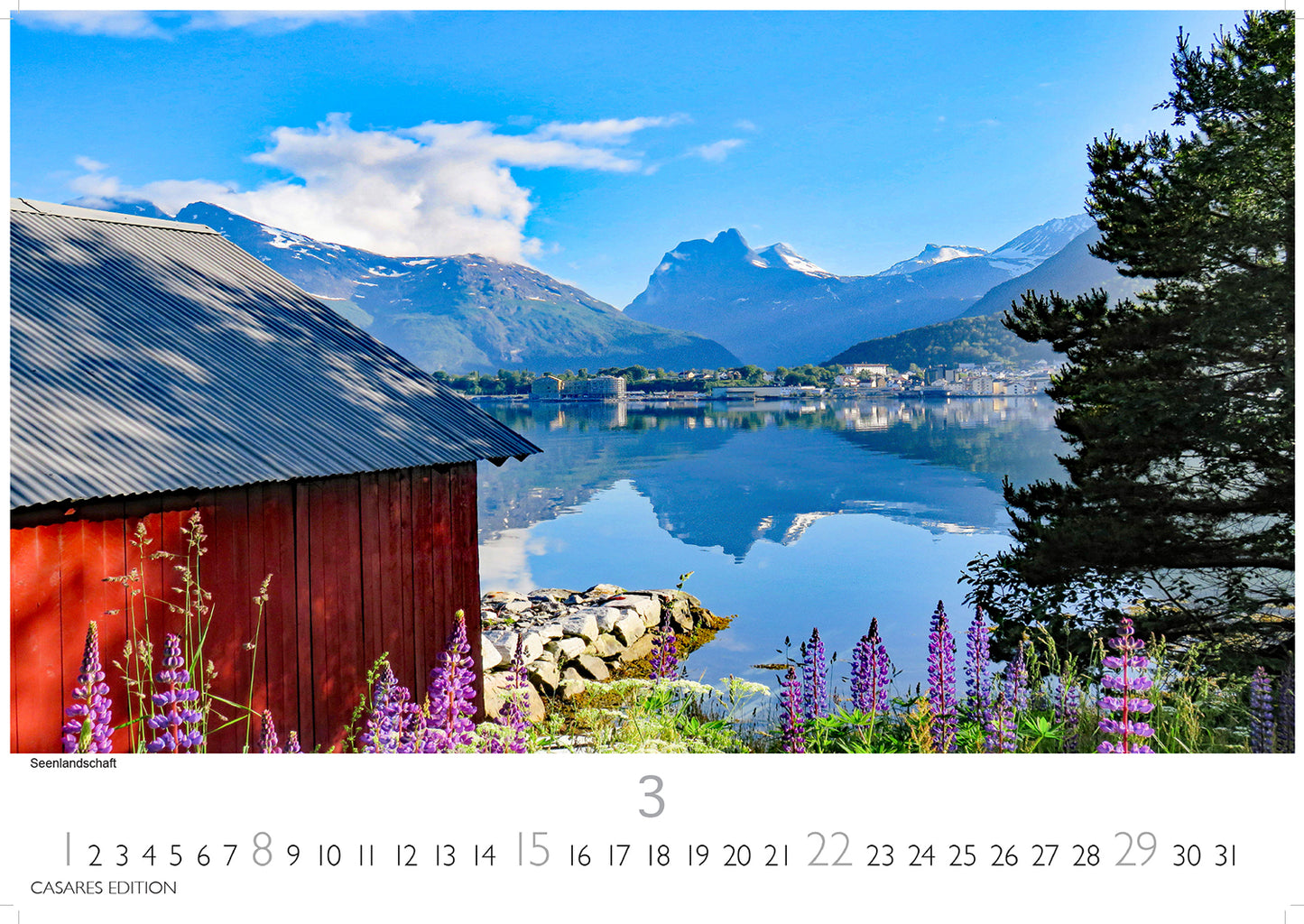Norway - Wall Calendar 2026 - 50 x 36 cm - CASARES fine art EDITION