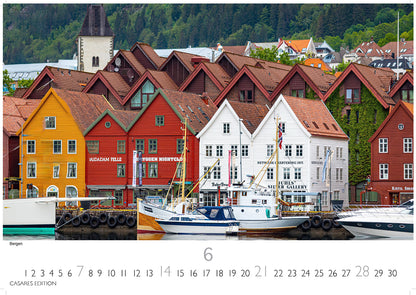 Norway - Wall Calendar 2026 - 50 x 36 cm - CASARES fine art EDITION