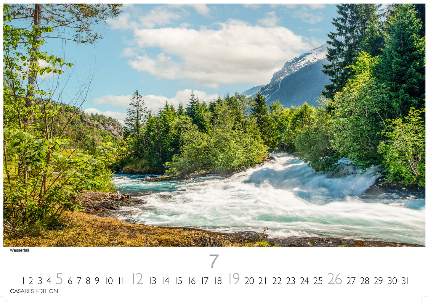 Norway - Wall Calendar 2026 - 50 x 36 cm - CASARES fine art EDITION