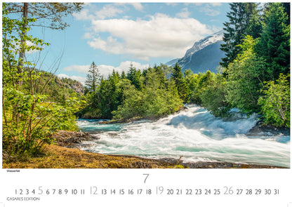 Norway - Wall Calendar 2026 - 50 x 36 cm - CASARES fine art EDITION