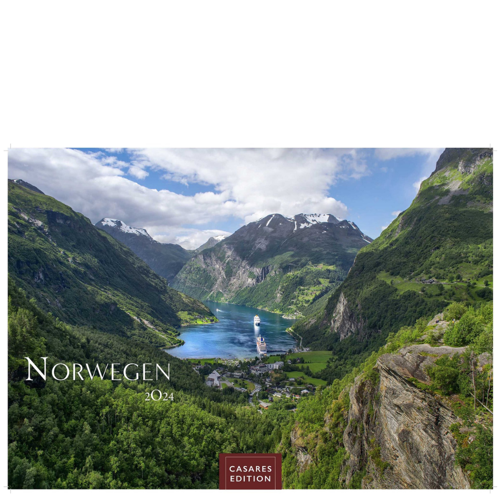 Norwegen - Wandkalender 2024 - 50 x 35 cm - CASARES fine art EDITION