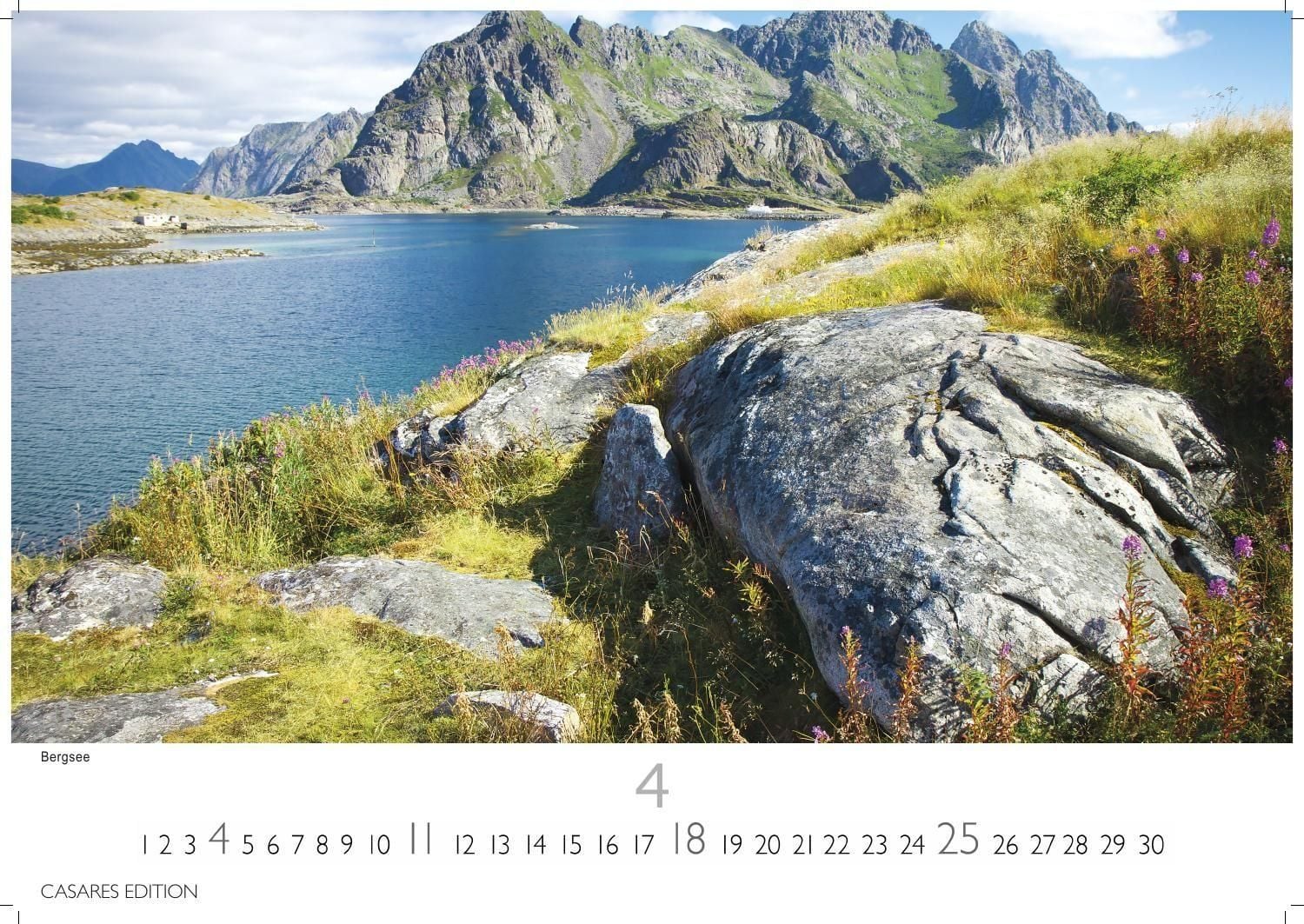 Norwegen - Wandkalender 2027 - 50 x 35 cm - CASARES fine art EDITION