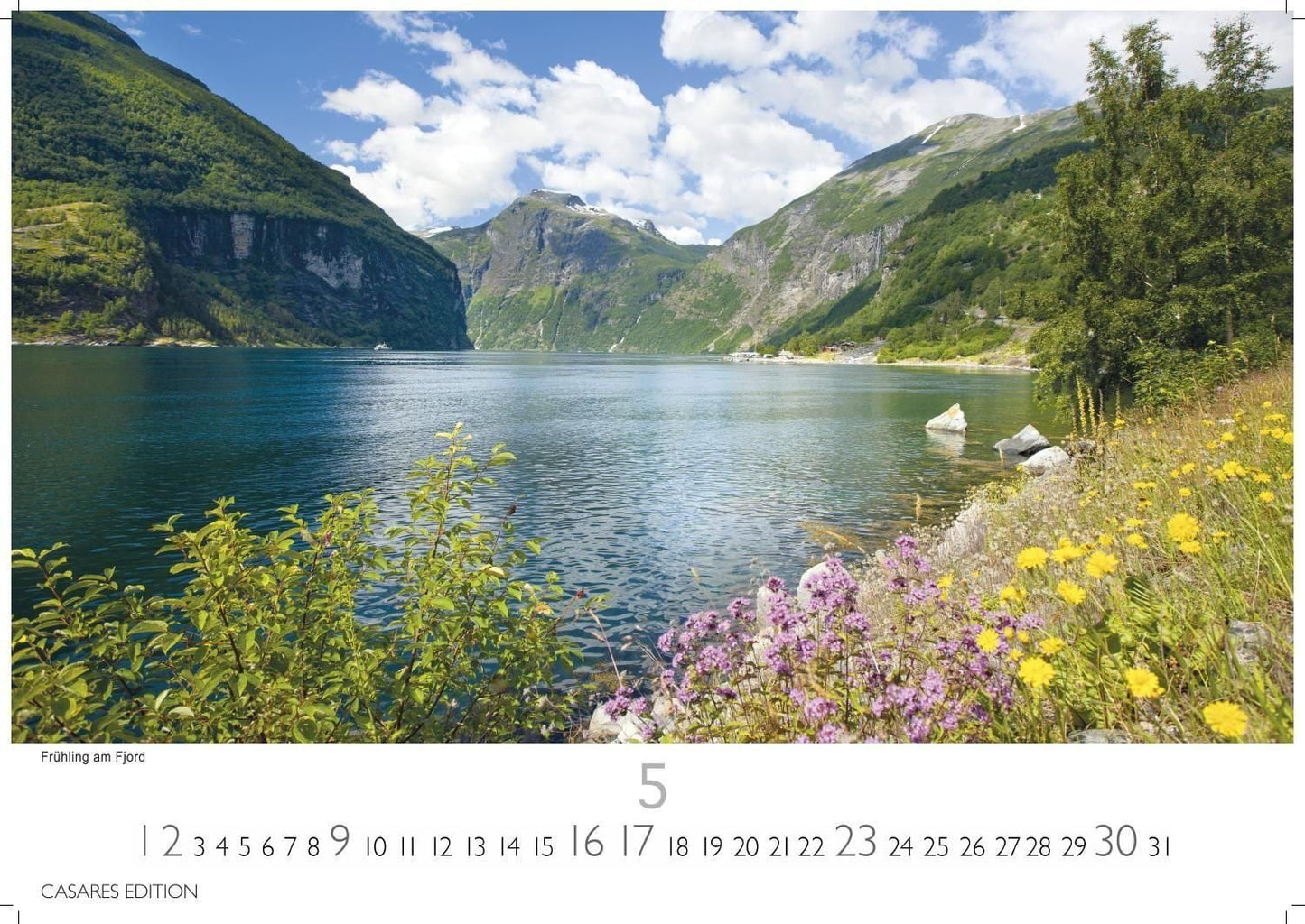 Norwegen - Wandkalender 2027 - 50 x 35 cm - CASARES fine art EDITION