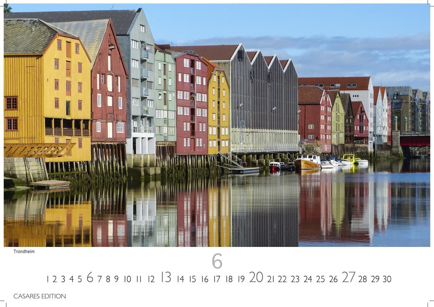 Norwegen - Wandkalender 2027 - 50 x 35 cm - CASARES fine art EDITION