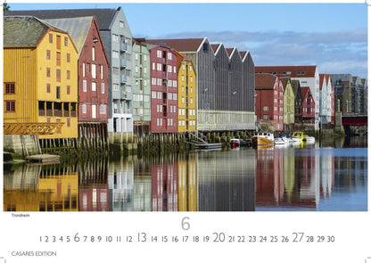 Norwegen - Wandkalender 2027 - 50 x 35 cm - CASARES fine art EDITION