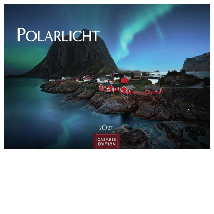 Polarlicht - Wandkalender 2027 - 50 x 35 cm - CASARES fine art EDITION