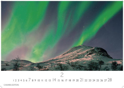 Polarlicht - Wandkalender 2027 - 50 x 35 cm - CASARES fine art EDITION