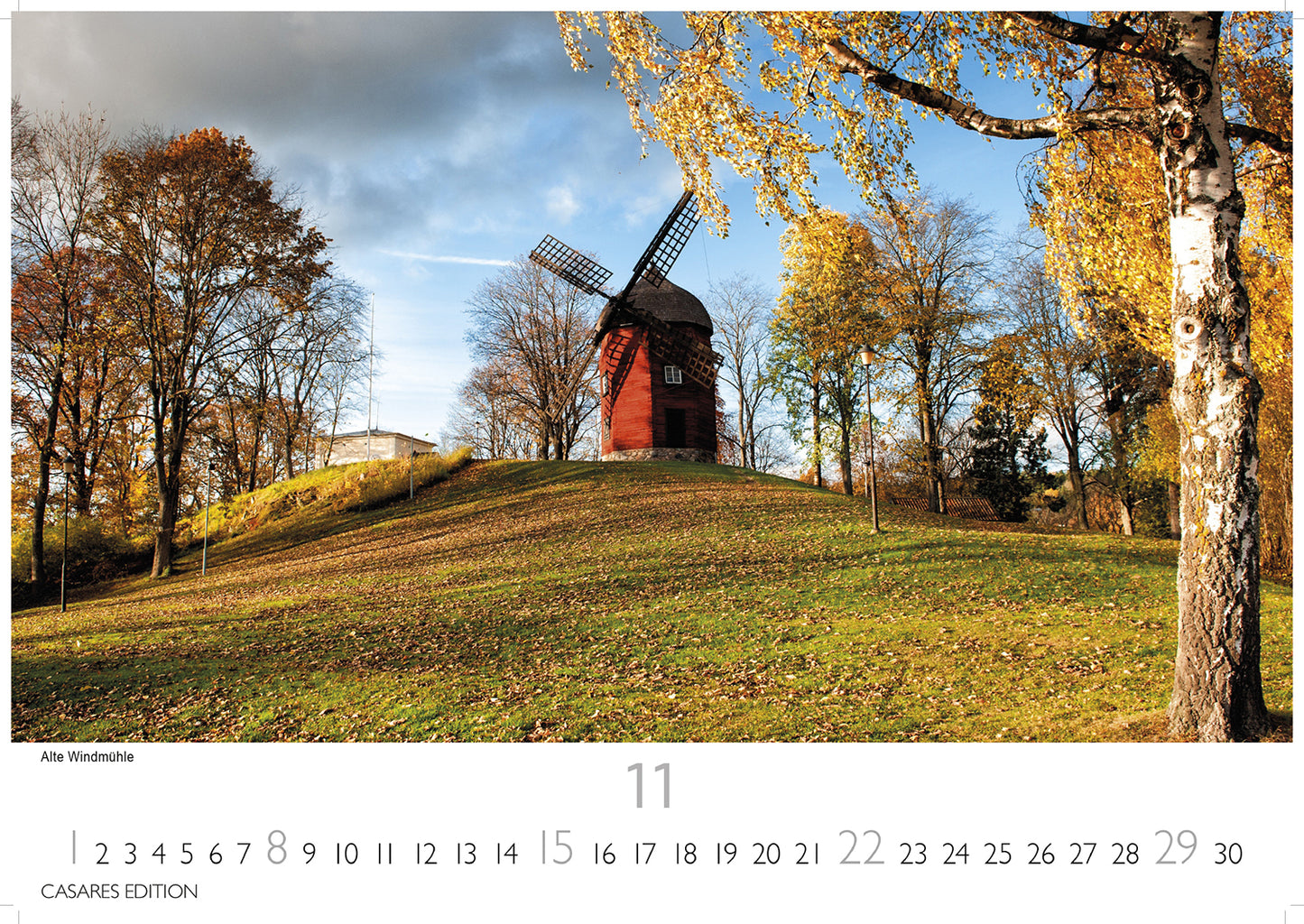 Sweden - Wall Calendar 2026 - 50 x 36 cm - CASARES fine art EDITION