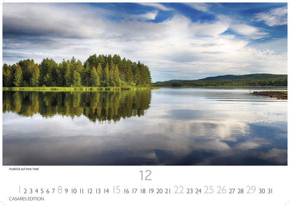 Schweden - Wandkalender 2024 - 50 x 35 cm - CASARES fine art EDITION