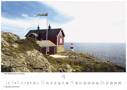Sweden - Wall Calendar 2026 - 50 x 36 cm - CASARES fine art EDITION