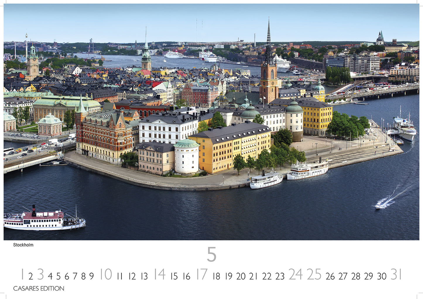 Sweden - Wall Calendar 2026 - 50 x 36 cm - CASARES fine art EDITION