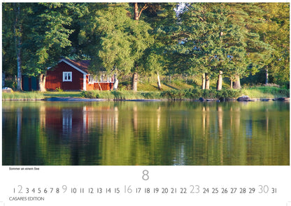 Sweden - Wall Calendar 2026 - 50 x 36 cm - CASARES fine art EDITION