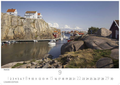 Schweden - Wandkalender 2024 - 50 x 35 cm - CASARES fine art EDITION