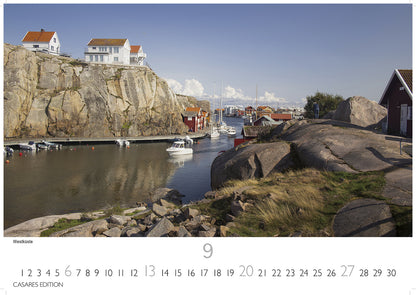 Sweden - Wall Calendar 2026 - 50 x 36 cm - CASARES fine art EDITION