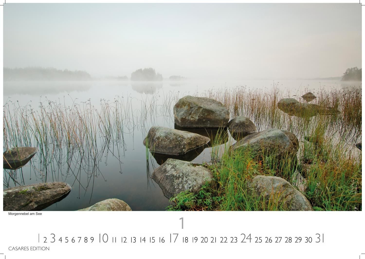 Schweden - Wandkalender 2027 - 50 x 35 cm - CASARES fine art EDITION