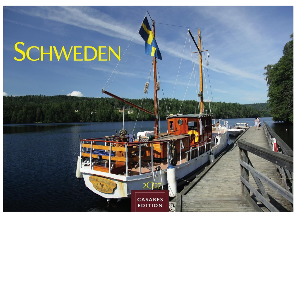 Schweden - Wandkalender 2027 - 50 x 35 cm - CASARES fine art EDITION