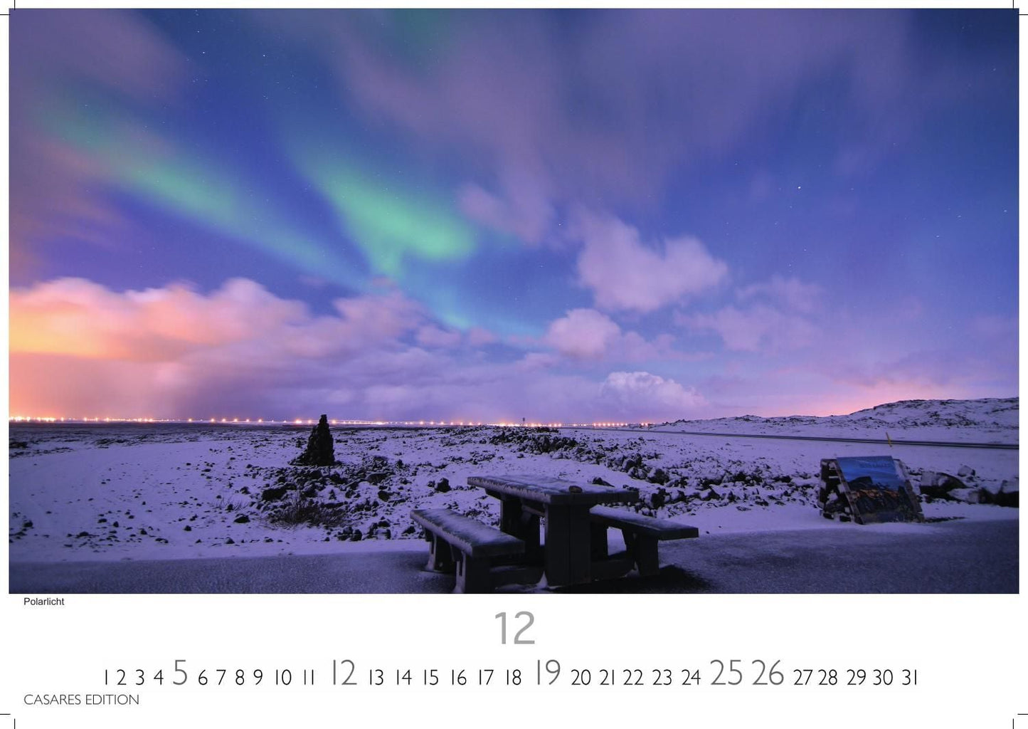 Schweden - Wandkalender 2027 - 50 x 35 cm - CASARES fine art EDITION