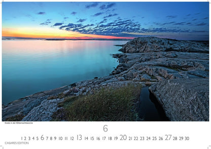 Schweden - Wandkalender 2027 - 50 x 35 cm - CASARES fine art EDITION