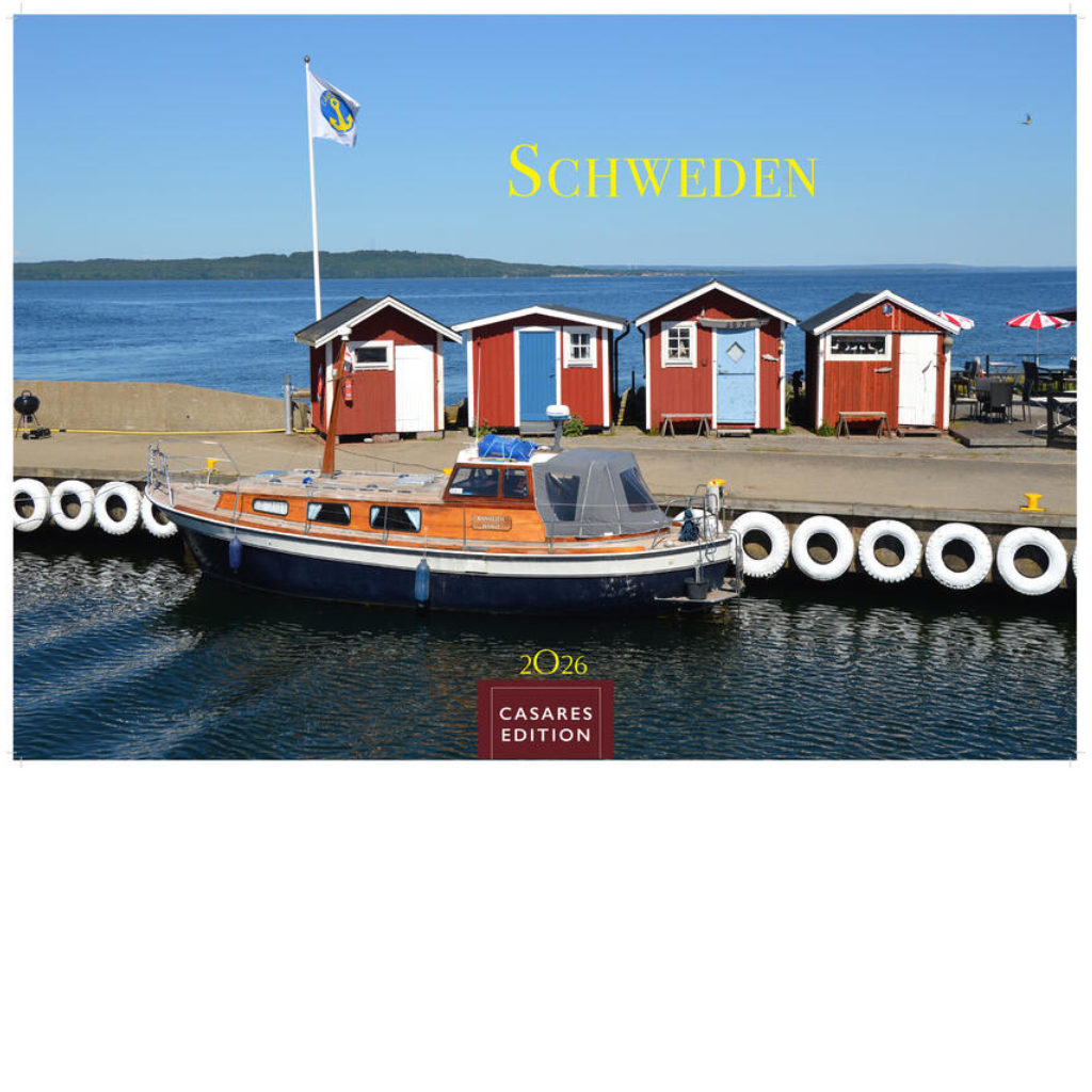 Sweden - Wall Calendar 2026 - 50 x 36 cm - CASARES fine art EDITION